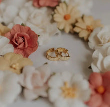 Load image into Gallery viewer, Tate Gold Hoops