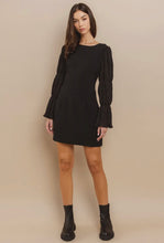 Load image into Gallery viewer, Tiana Tiered Bell Sleeve Mini Dress