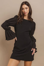 Load image into Gallery viewer, Tiana Tiered Bell Sleeve Mini Dress