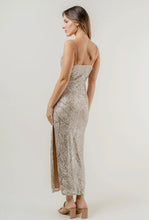 Load image into Gallery viewer, Francis Champagne Maxi Dress