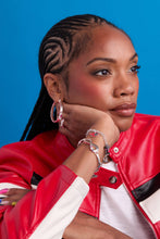 Load image into Gallery viewer, Hot Wheels™ Racecar Toggle Charm Bracelet: Silver