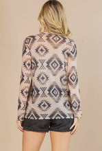 Load image into Gallery viewer, Gloria Semi Sheer Top