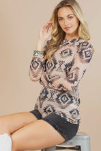 Load image into Gallery viewer, Gloria Semi Sheer Top