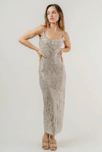 Load image into Gallery viewer, Francis Champagne Maxi Dress