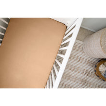 Load image into Gallery viewer, Bamboo Viscose Crib Sheet - Clay