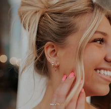 Load image into Gallery viewer, Tate Gold Hoops
