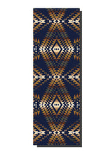 Load image into Gallery viewer, Pendleton Mission Trail Navy Yoga Mat
