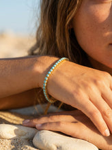 Load image into Gallery viewer, Turquoise Tennis Bracelet
