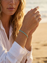Load image into Gallery viewer, Turquoise Tennis Bracelet
