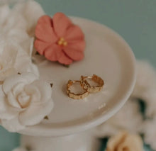 Load image into Gallery viewer, Tate Gold Hoops
