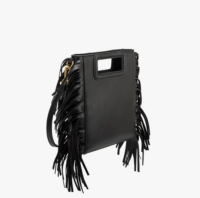 Jamie Black Medium Crossbody Bag
