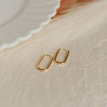 Load image into Gallery viewer, Avery Gold Hoops in Gold

