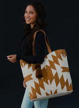 Load image into Gallery viewer, Aztec Orange Tote
