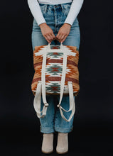 Load image into Gallery viewer, Rust Tribal Adjustable Backpack
