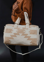 Load image into Gallery viewer, Aztec Cream Duffel
