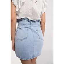 Load image into Gallery viewer, Paperwaist Denim Skirt - M
