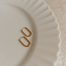 Load image into Gallery viewer, Avery Gold Hoops in Gold
