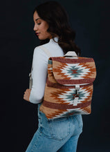 Load image into Gallery viewer, Rust Tribal Adjustable Backpack
