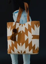 Load image into Gallery viewer, Aztec Orange Tote
