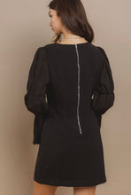 Load image into Gallery viewer, Tiana Tiered Bell Sleeve Mini Dress
