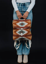 Load image into Gallery viewer, Rust Tribal Adjustable Backpack
