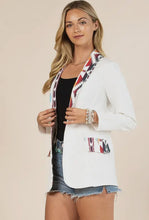 Load image into Gallery viewer, Alice Aztec Contrast Blazer
