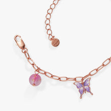 Load image into Gallery viewer, Wizard of Oz™ Good Witch Charm Bracelet: Rose Gold
