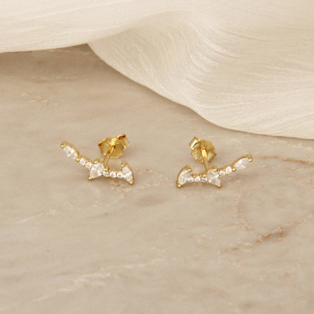 Ivy Ear Climbers Gold
