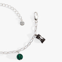 Load image into Gallery viewer, Wizard of Oz™ Wicked Witch Charm Bracelet: Silver
