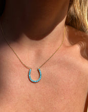 Load image into Gallery viewer, Lucky Horseshoe Necklace
