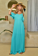 Load image into Gallery viewer, Cold Shoulder Maxi Dress
