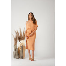 Load image into Gallery viewer, Aphrodite Apricot Knit Dress
