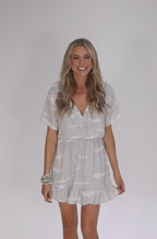 Load and play video in Gallery viewer, Trixy Grey Mini Dress
