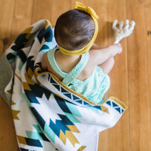 Load image into Gallery viewer, Sedona Baby Blanket in Aqua
