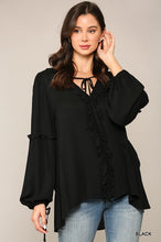 Load image into Gallery viewer, Enna Textured Puff Sleeve Top
