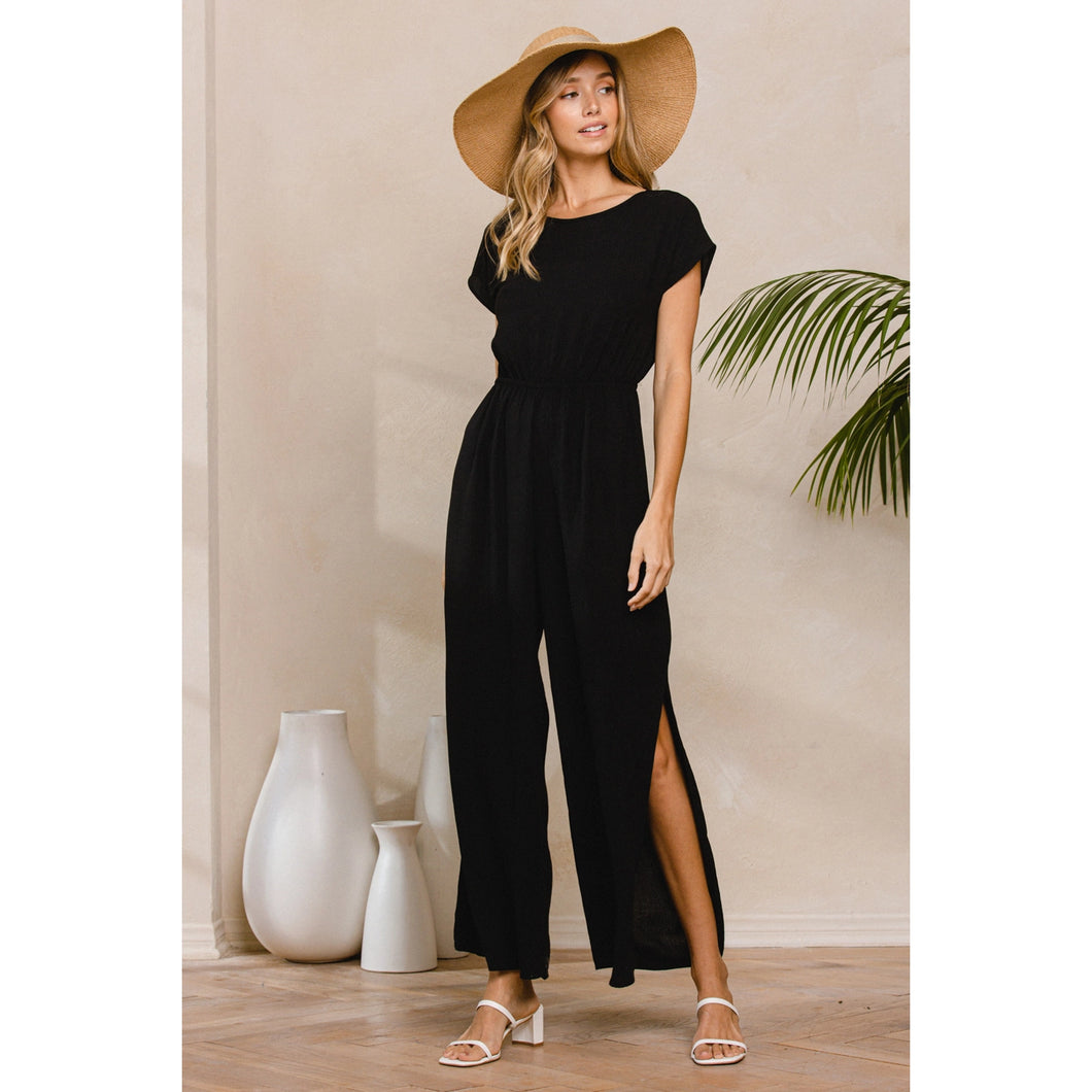 Clara Wide Leg Jumpsuit