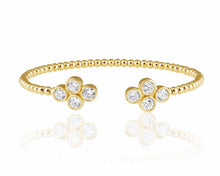 Load image into Gallery viewer, Oriana Flower Cuff
