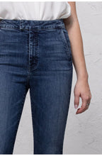 Load image into Gallery viewer, Happi Dark Wash High Rise Flare Jeans
