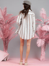 Load image into Gallery viewer, Drew Striped Coconut Button Down
