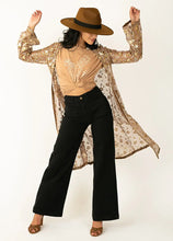 Load image into Gallery viewer, Luz Pecan Sequin Duster
