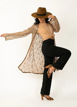 Load image into Gallery viewer, Luz Pecan Sequin Duster
