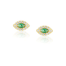 Load image into Gallery viewer, Alma Evil Eye Studs
