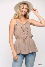 Load image into Gallery viewer, Latte Solid Textured Tank
