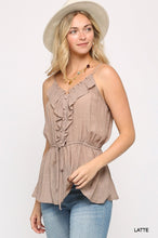Load image into Gallery viewer, Latte Solid Textured Tank
