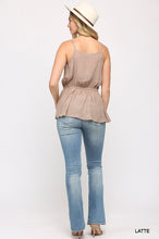 Load image into Gallery viewer, Latte Solid Textured Tank
