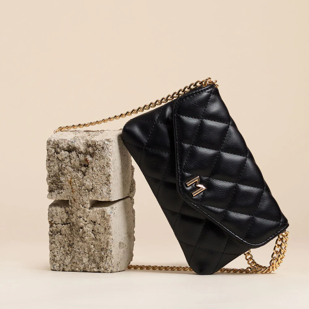 Gigi Black Small Shoulder Bag