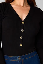 Load image into Gallery viewer, Harper Long Sleeve Button Up Bodysuit
