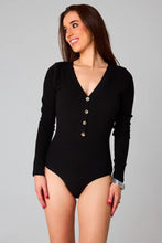 Load image into Gallery viewer, Harper Long Sleeve Button Up Bodysuit
