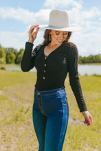 Load image into Gallery viewer, Harper Long Sleeve Button Up Bodysuit
