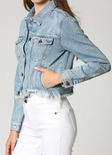 Load image into Gallery viewer, Kelso Distressed Fray Jacket
